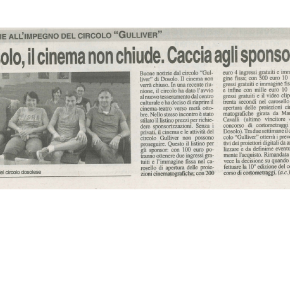 "Dosolo, il cinema non chiude. Caccia agli sponsor"